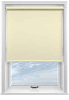 Palermo (Blackout), Cream - Twist&Fit Roller Blind